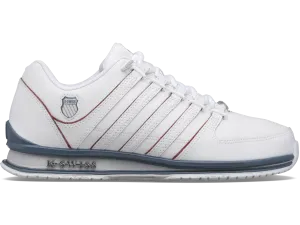 01235-927-M | RINZLER | WHITE/BLUE HORIZON/RED CLAY
