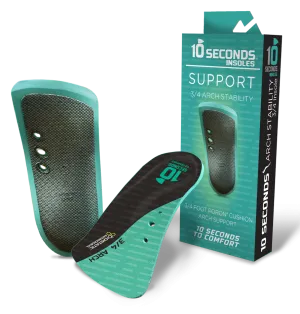 10 Seconds ® 3/4 Arch Stability [Plantar Relief] Insoles