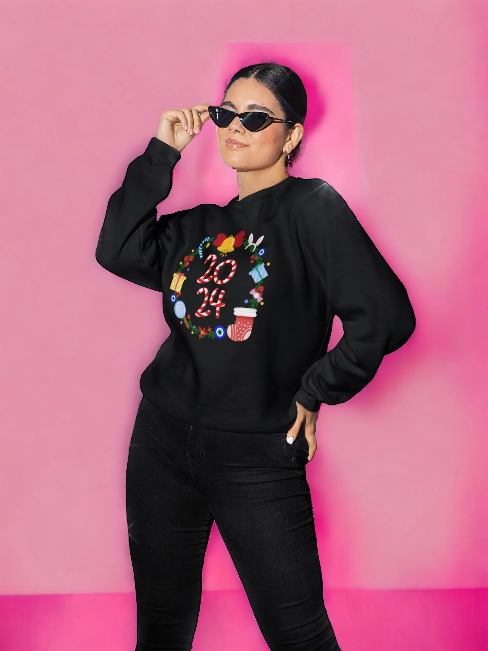 2024 Evil Eye Unisex Sweatshirt