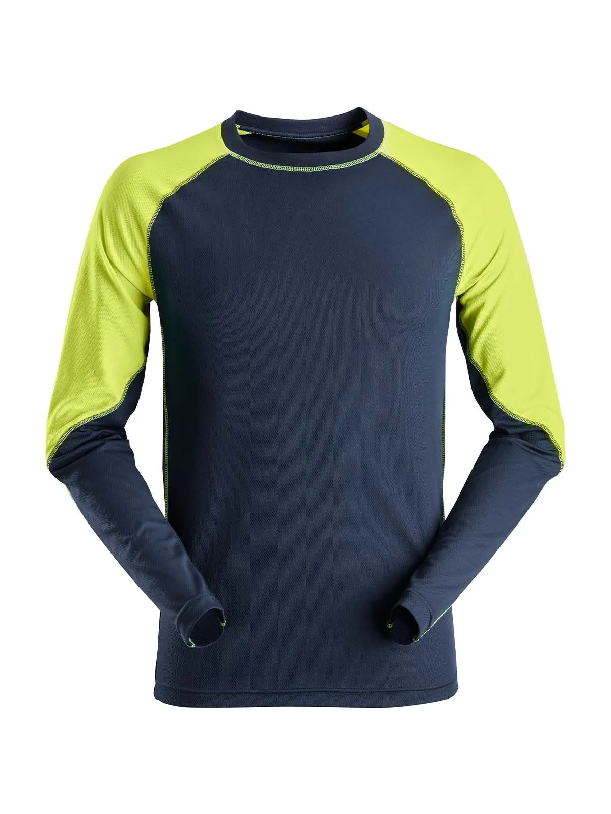 2405&#x20;Work&#x20;T-shirt&#x20;Neon&#x20;Long&#x20;Sleeve&#x20;-&#x20;Snickers&#x20;
