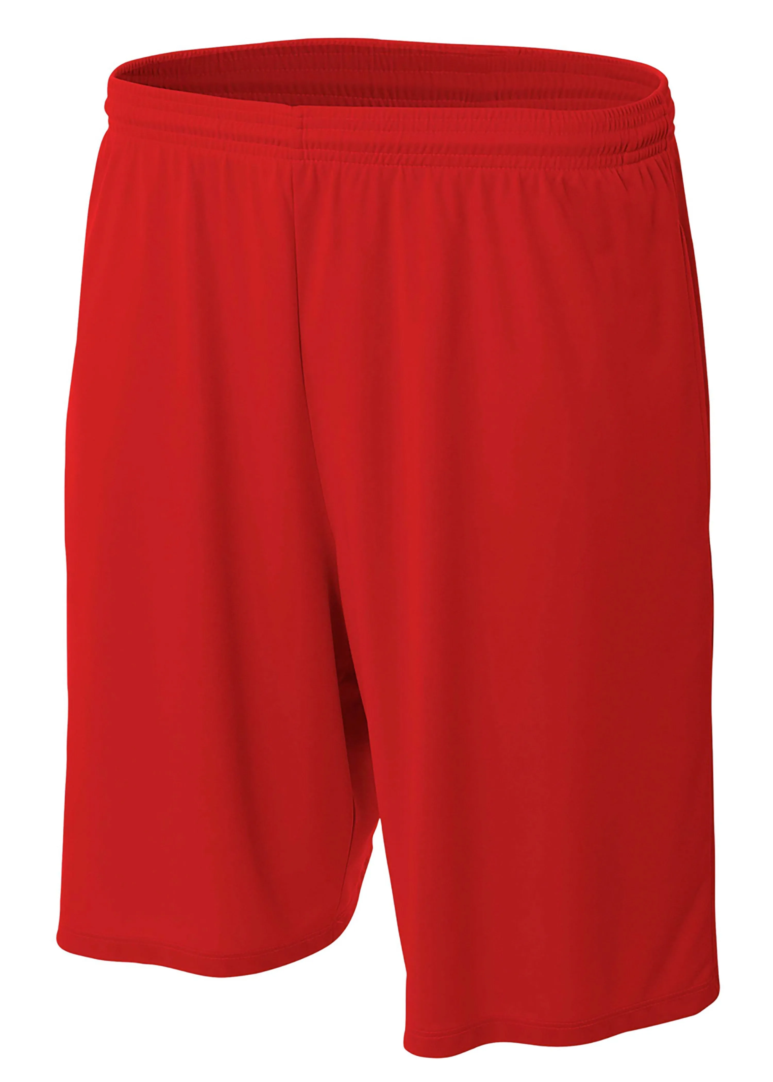 A4 Men's 9" Moisture Management Shorts with Side Pockets