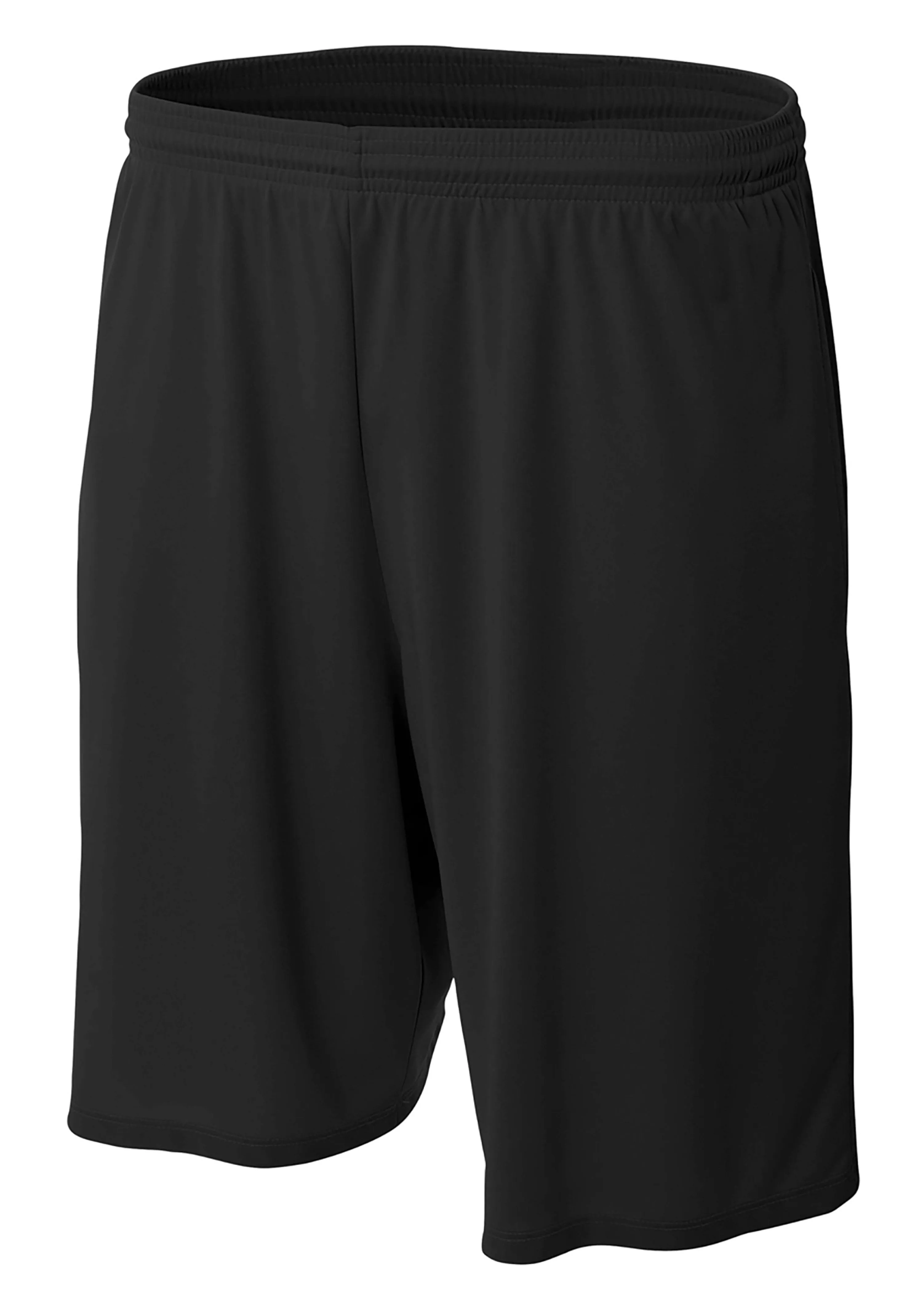 A4 Men's 9" Moisture Management Shorts with Side Pockets