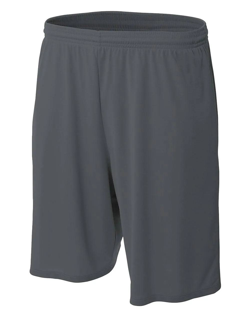 A4 Men's 9" Moisture Management Shorts with Side Pockets