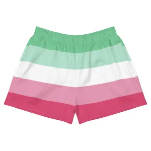 Abrosexual Flag Athletic Shorts