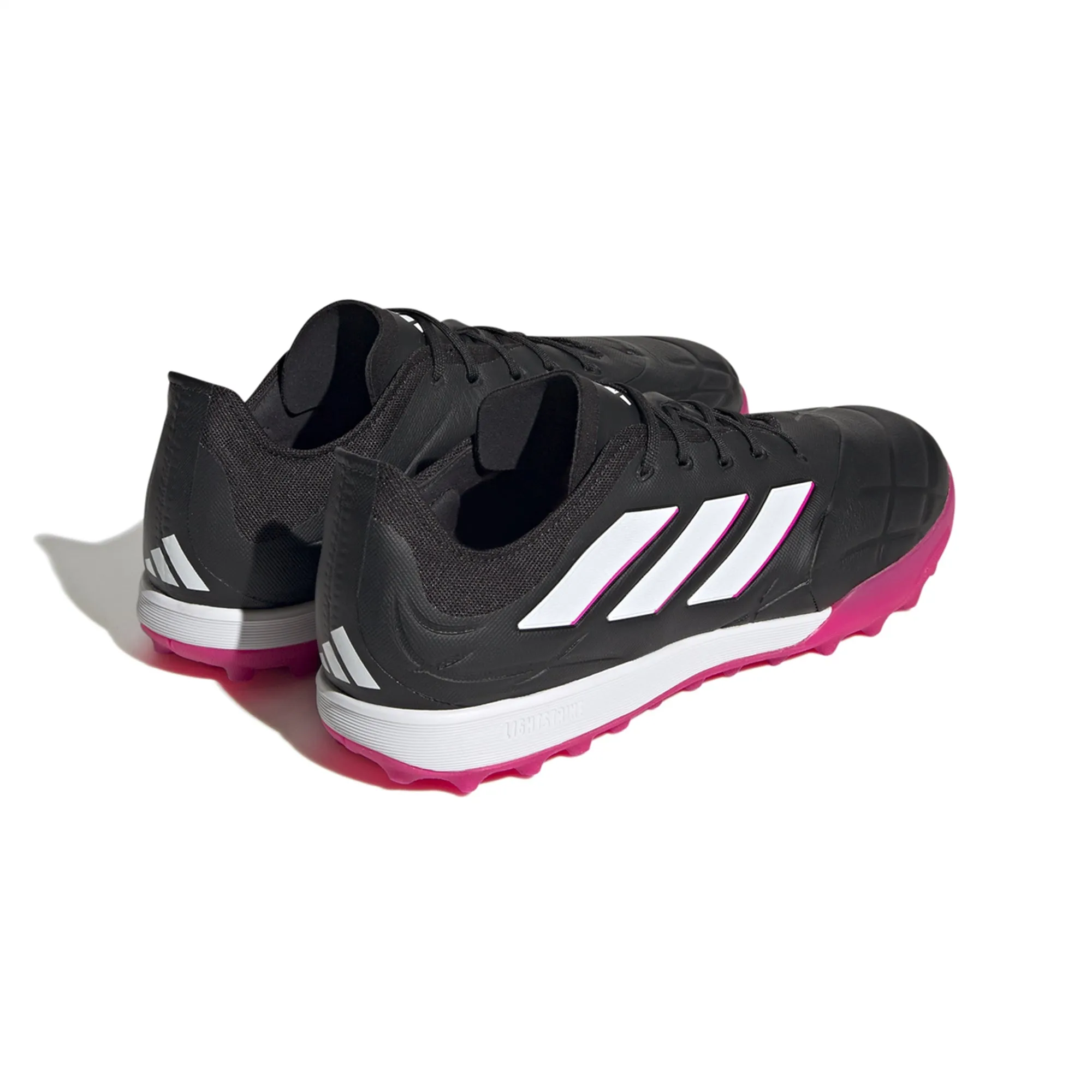 adidas Copa Pure.1 TF Turf Soccer Shoes - Black/Metalic/Pink