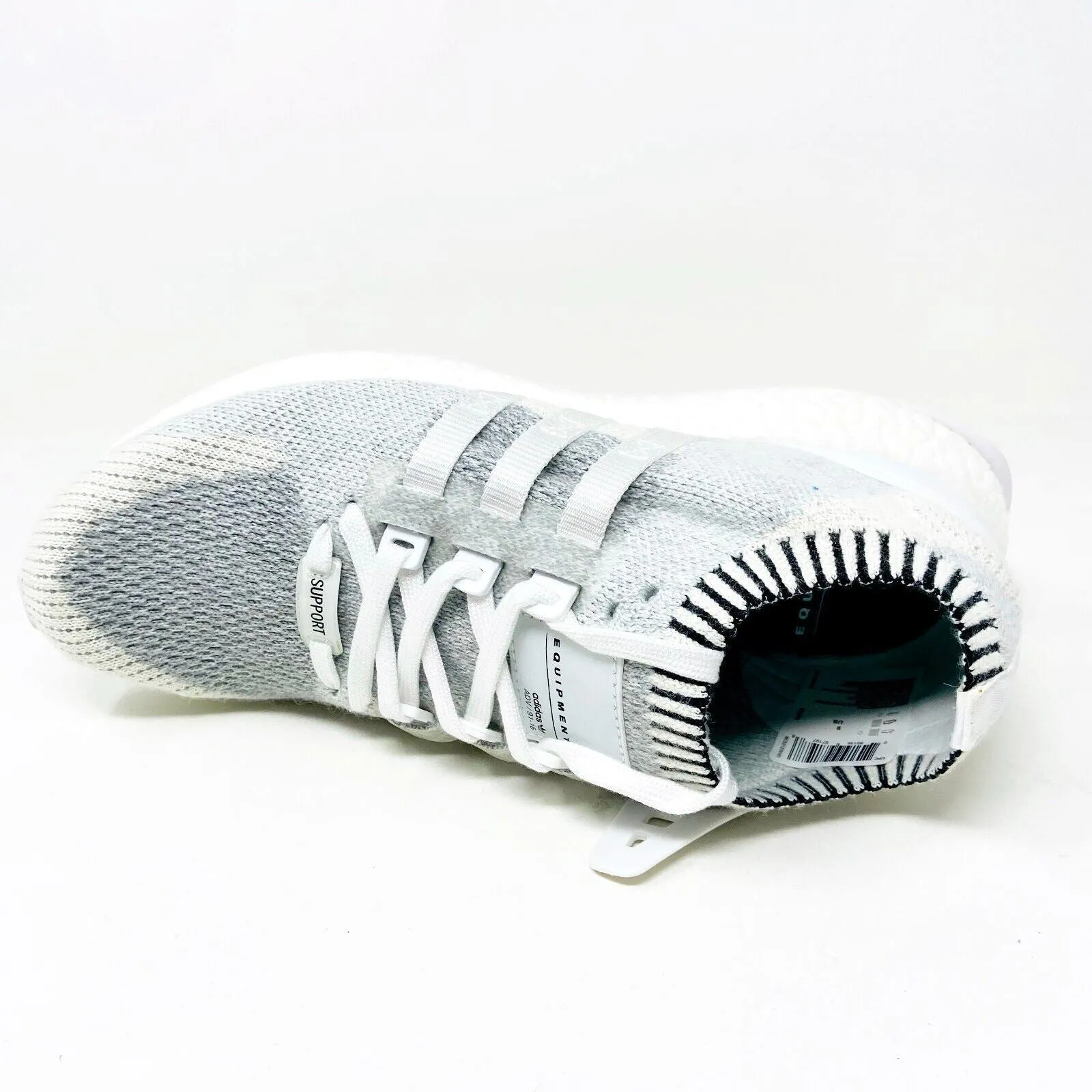 Adidas EQT Support Ultra Gray Vintage White Mens Primeknit Running Shoes BB1242
