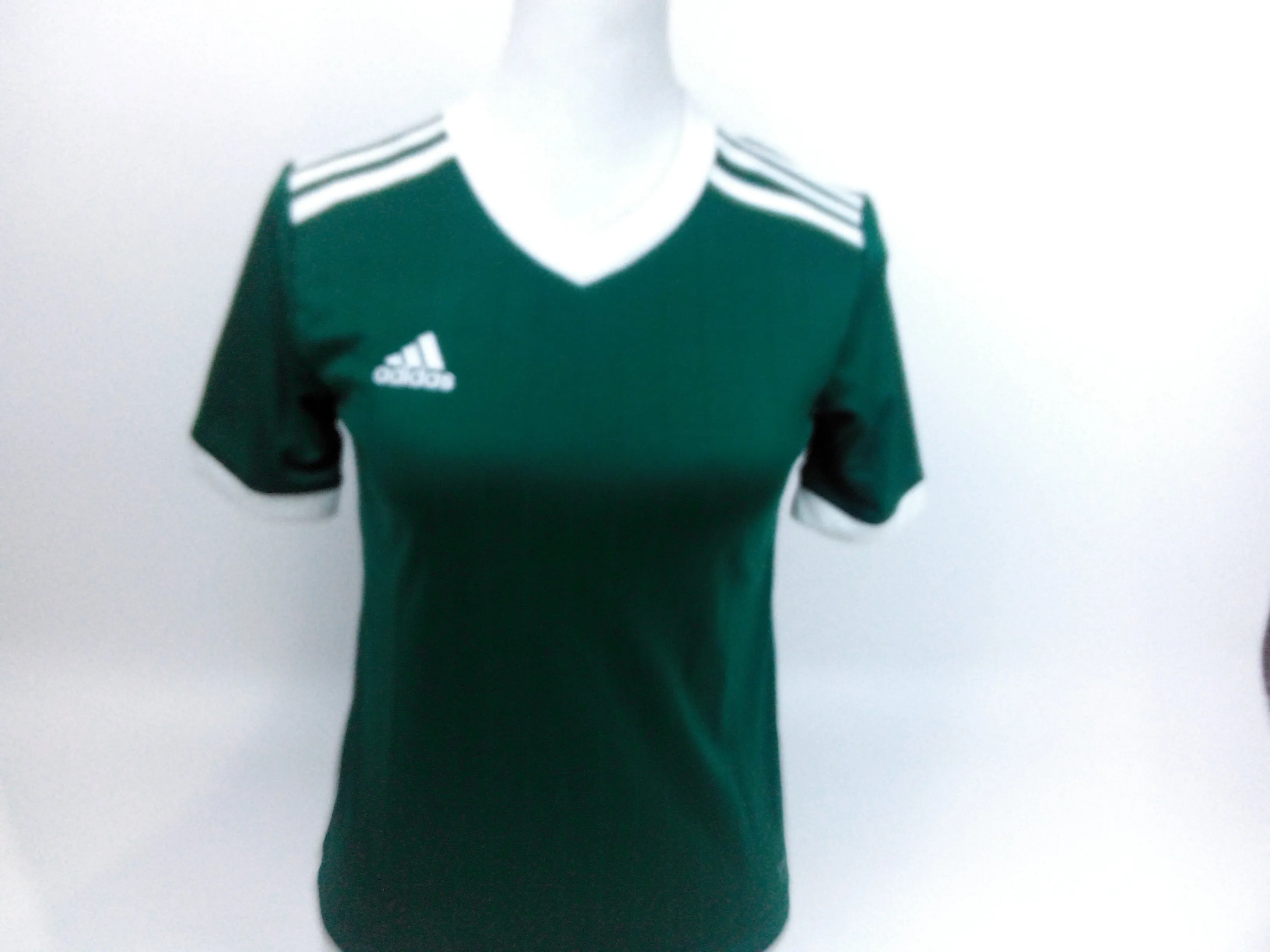 Adidas Kids Tabela 18 Soccer Jersey Green Small T-shirt