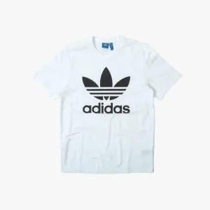 adidas Kids Trefoil Short Sleeve Tee White/Black