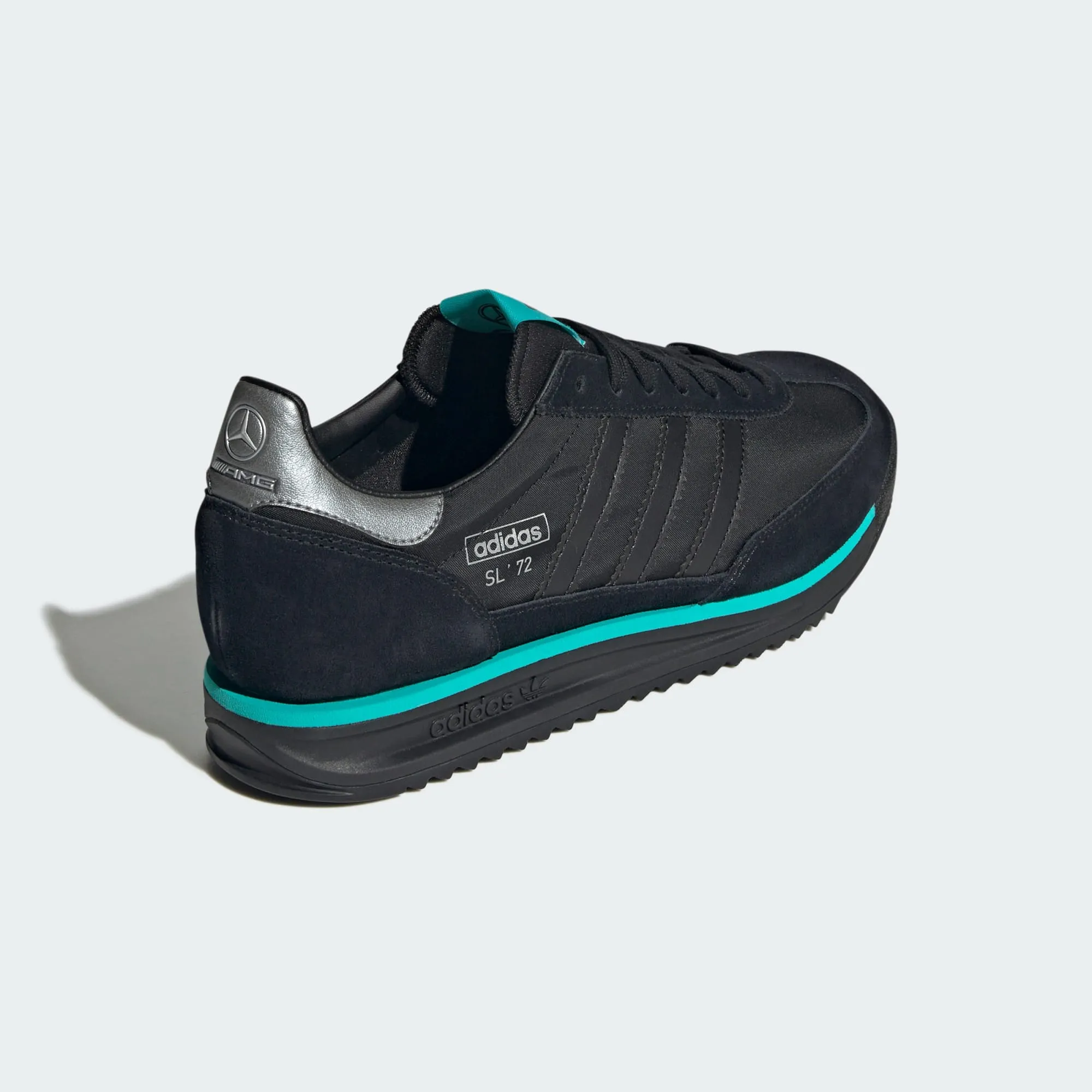 adidas Originals x Mercedes AMG Petronas F1 Team SL 72 RS Core Black / Silver Metallic