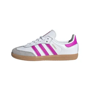 adidas Samba OG "Cloud White Purple Burst" - Kid's PS