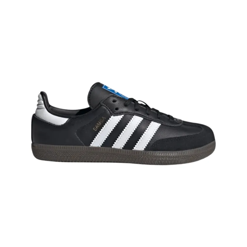 adidas Samba OG "Core Black Cloud White Gum" - Kid's PS