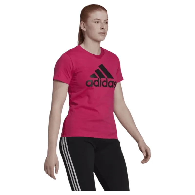 Adidas Womens Sport Magenta T-shirt