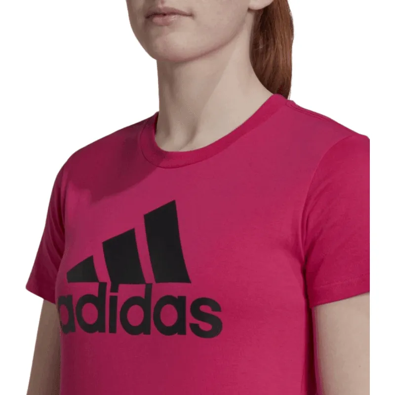 Adidas Womens Sport Magenta T-shirt