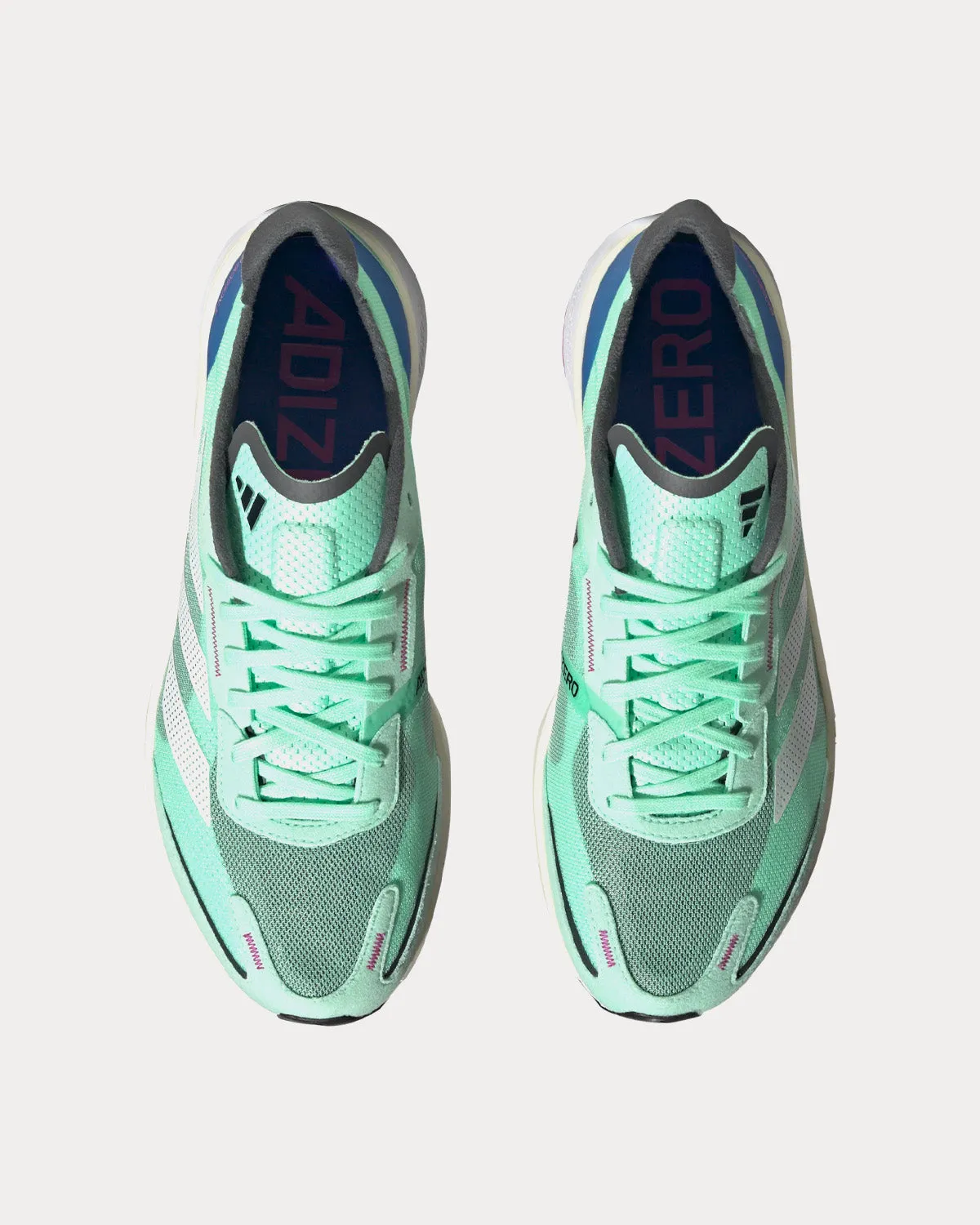 Adizero Boston 11 Pulse Mint / Cloud White / Crystal White Running Shoes
