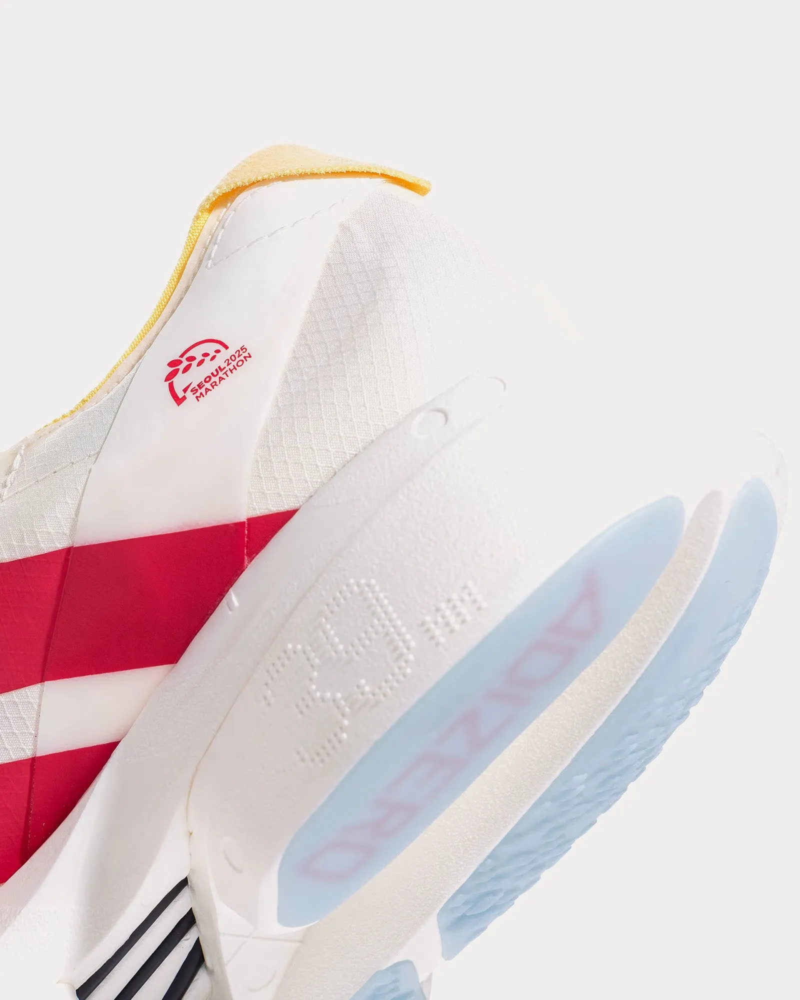 Adizero EVO SL Off White / Semi Lucid Red / Clear Sky Running Shoes