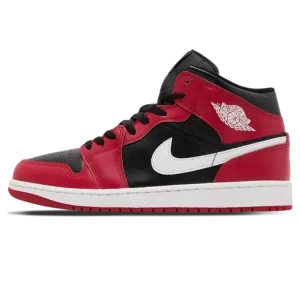 Air Jordan 1 Mid 'Gym Red Black White'