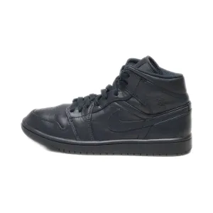 Air Jordan Air Air Jordan High-Top Sneakers Leather Black Colour For Men