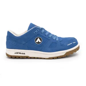 Airwalk Women's Mongo Composite Toe Metal Free Light Blue Work Shoe