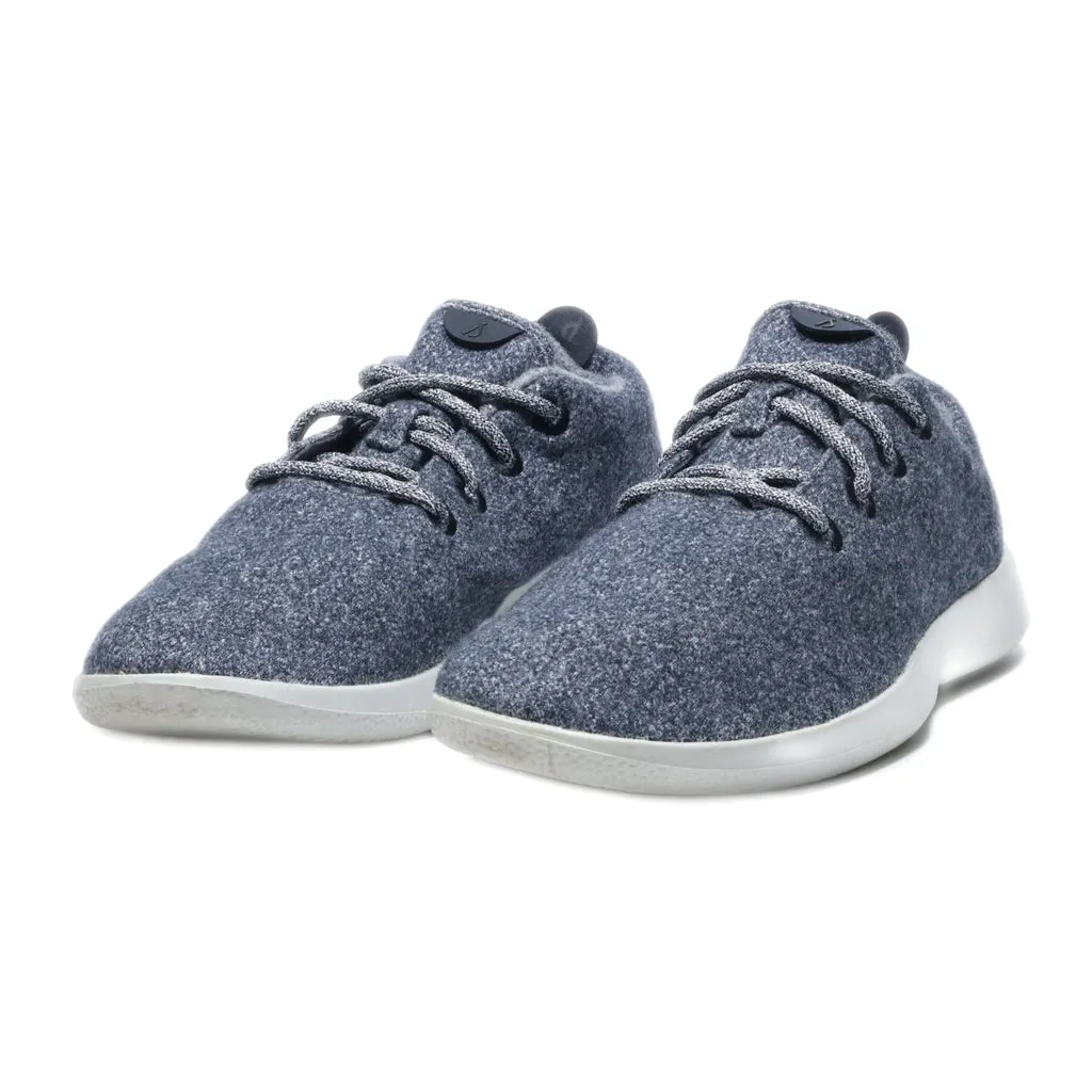 Allbirds Runner-Up Mizzles Sport Shoes Wool Blue Colour For Women