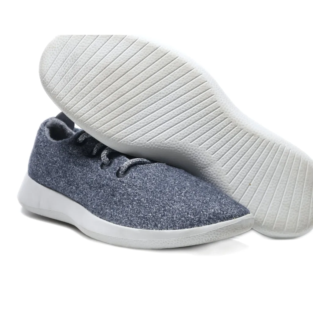 Allbirds Runner-Up Mizzles Sport Shoes Wool Blue Colour For Women