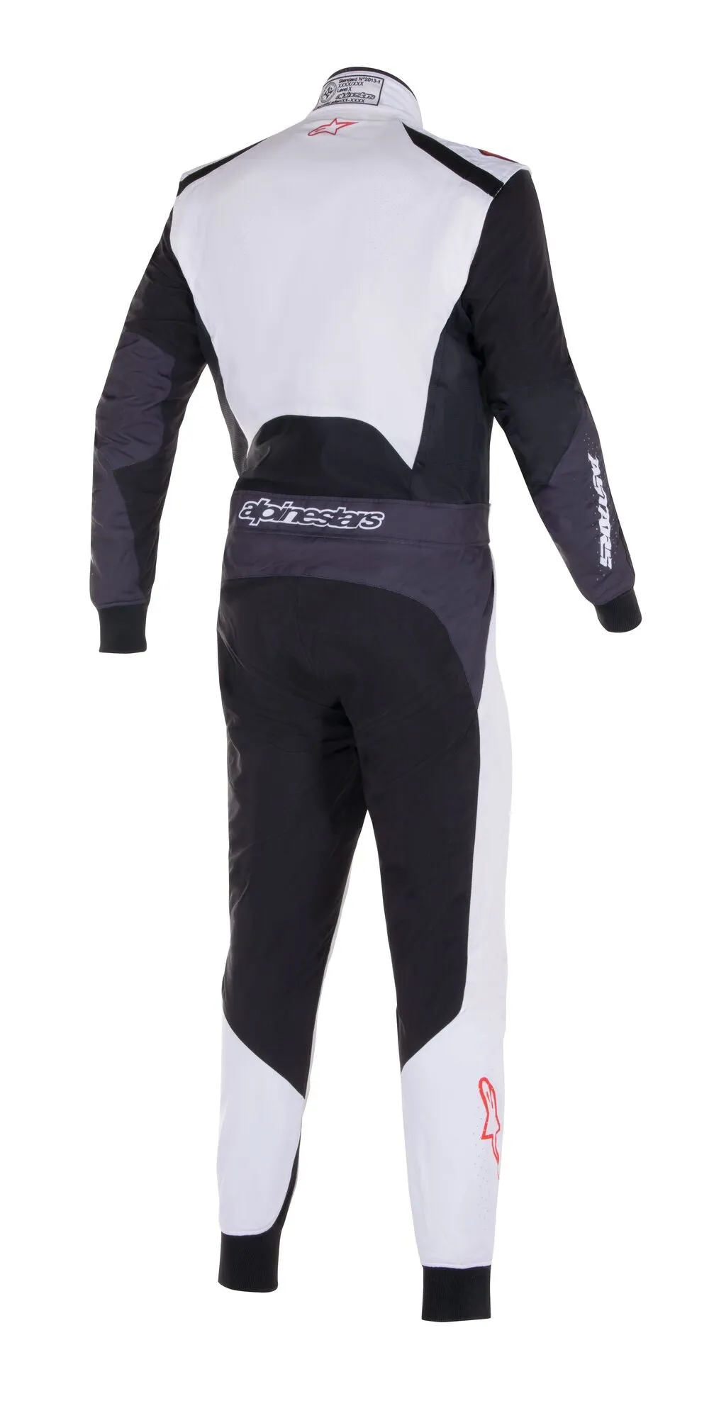 ALPINESTARS 3353023_2030_40 KMX-5 V2 Karting suit, CIK, white/black/bright red, Size 40
