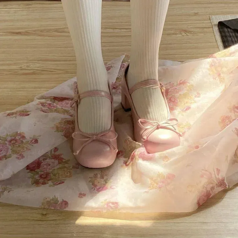 Amaia Bowtie Ballet Shoes