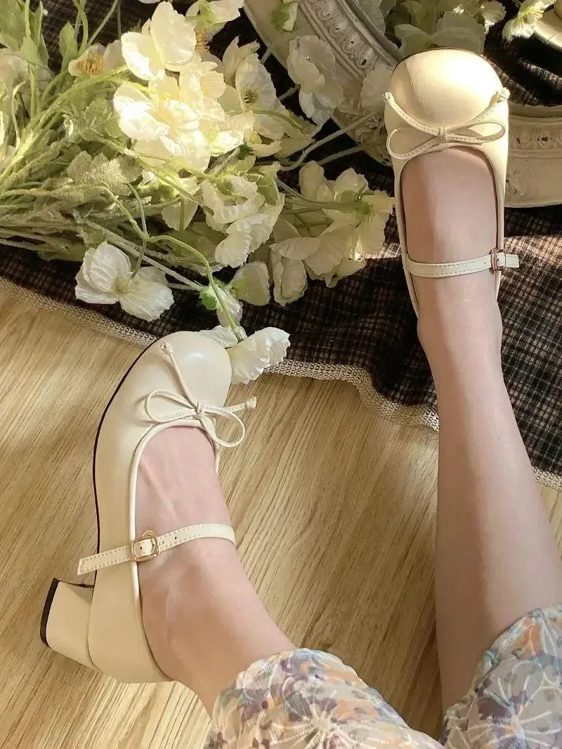 Amaia Bowtie Ballet Shoes