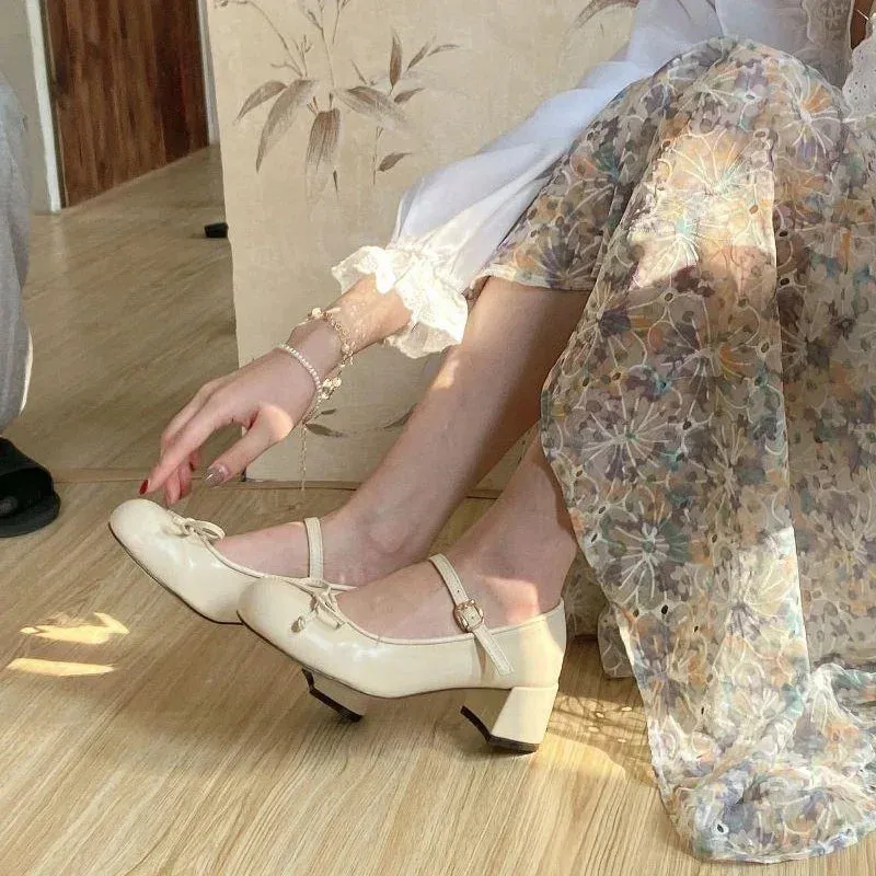 Amaia Bowtie Ballet Shoes