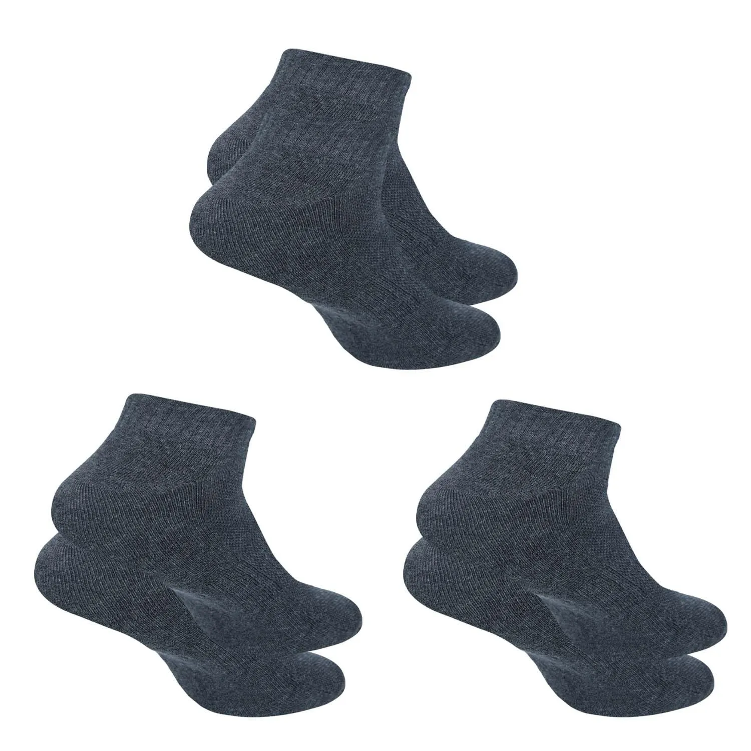 Ankle Socks for Men|Sneaker Socks Low Cut Breathable Socks|Running Socks Gym Activewear Everyday Socks|Pack of 3