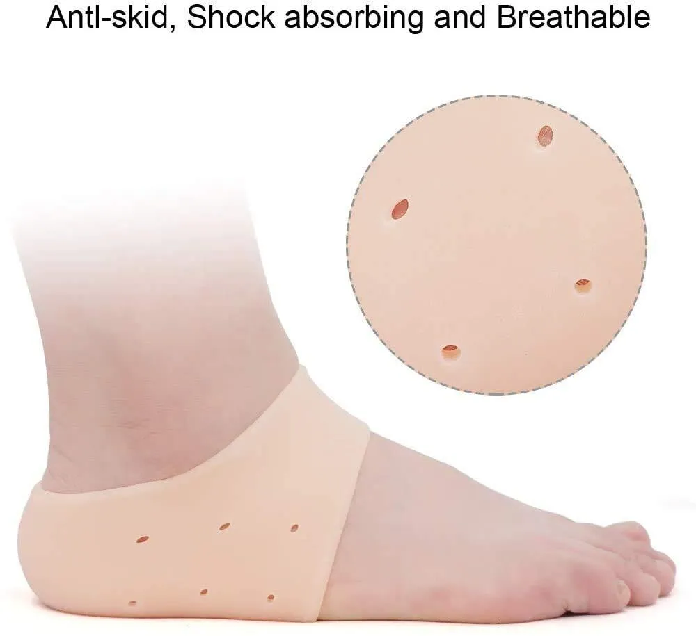 Anti-Crack Silicone Gel Heel Moisturizing Socks