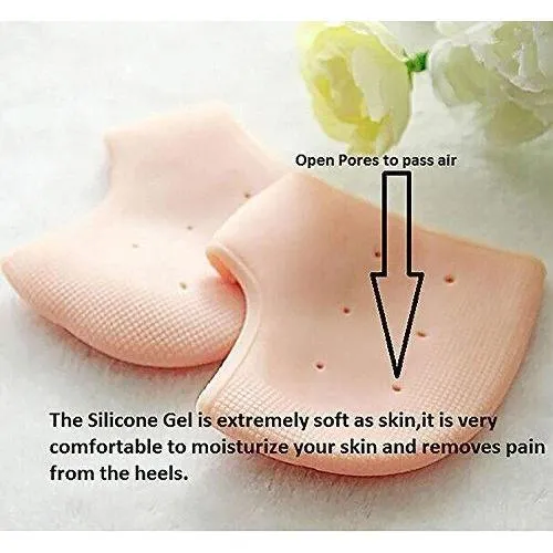 Anti-Crack Silicone Gel Heel Moisturizing Socks