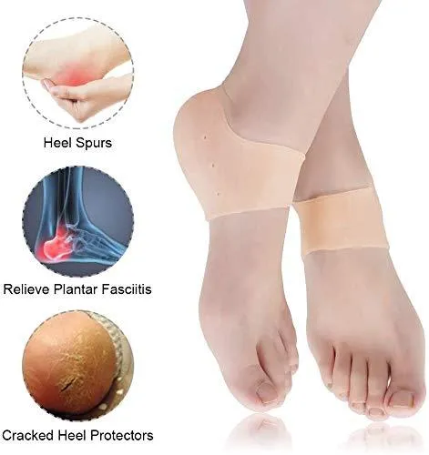 Anti-Crack Silicone Gel Heel Moisturizing Socks