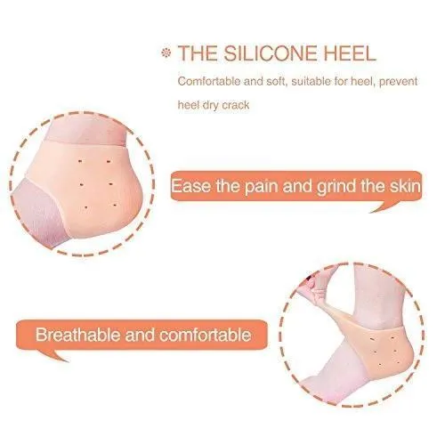 Anti-Crack Silicone Gel Heel Moisturizing Socks