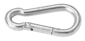 Apex T7645046 1/2" Opening x 3.5" Length Zinc Plated Spring Snap Link - Quantity of 50