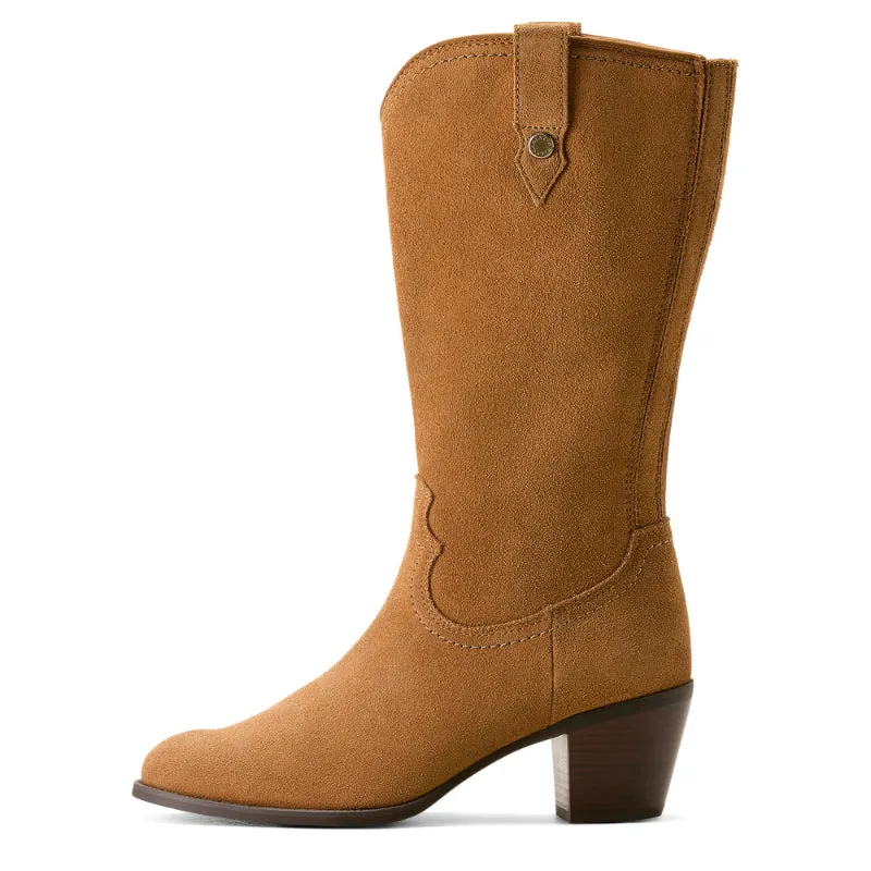 Ariat Addison Ladies Boot - Carmel Suede