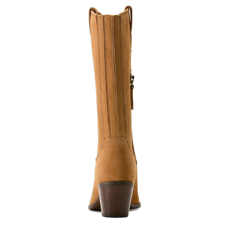 Ariat Addison Ladies Boot - Carmel Suede