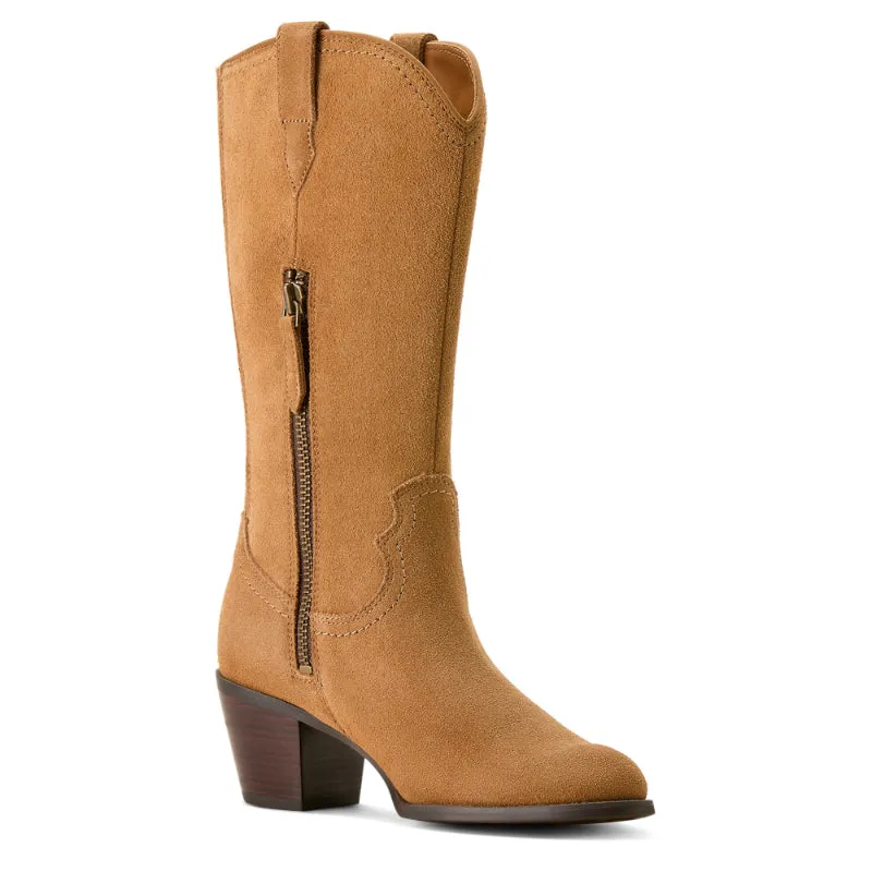 Ariat Addison Ladies Boot - Carmel Suede