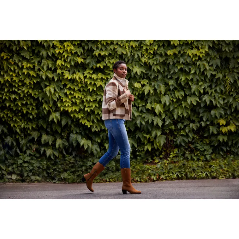 Ariat Addison Ladies Boot - Carmel Suede