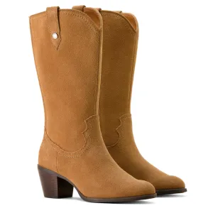 Ariat Addison Ladies Boot - Carmel Suede