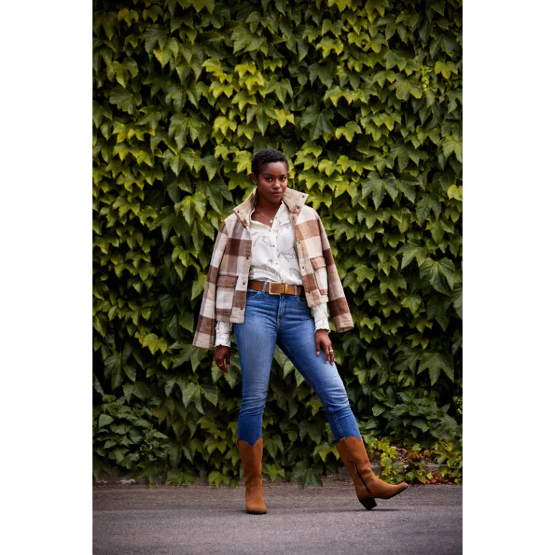 Ariat Addison Ladies Boot - Carmel Suede