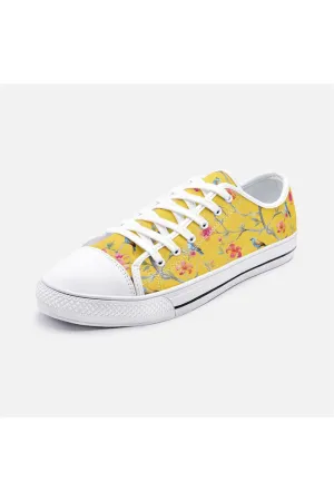 Aviary Dreamscape Unisex Low Top Canvas Shoes