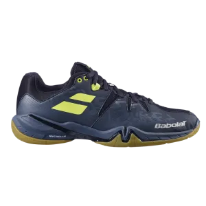 Babolat Men's Shadow Spirit Badminton Shoes- Black Monument