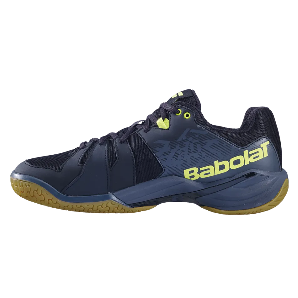 Babolat Men's Shadow Spirit Badminton Shoes- Black Monument