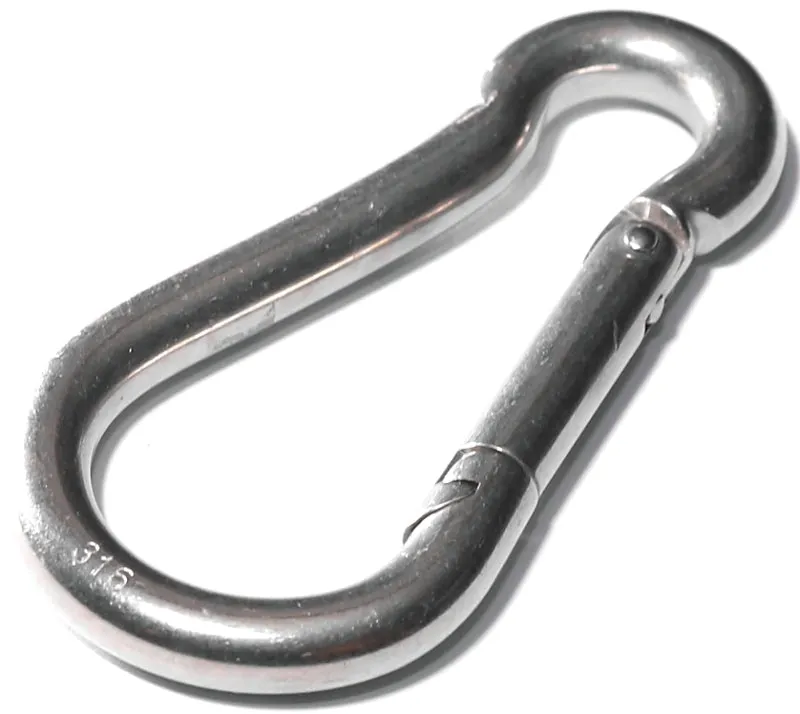 BARON 2450-11/32 Spring Snap, 230 lb Working Load, Steel, Zinc :EA: QUANTITY: 1
