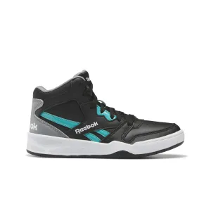 BB4500 Court Kid's Basketball Shoes in Black/Grey/Teal