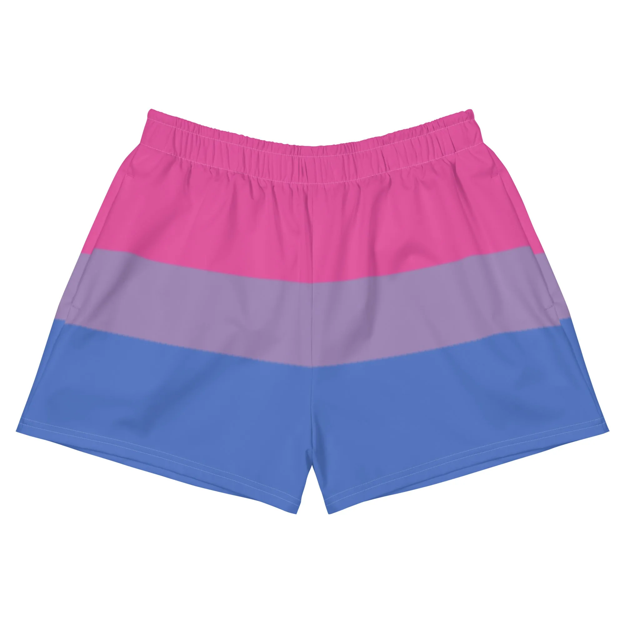 Bisexual Flag Athletic Shorts