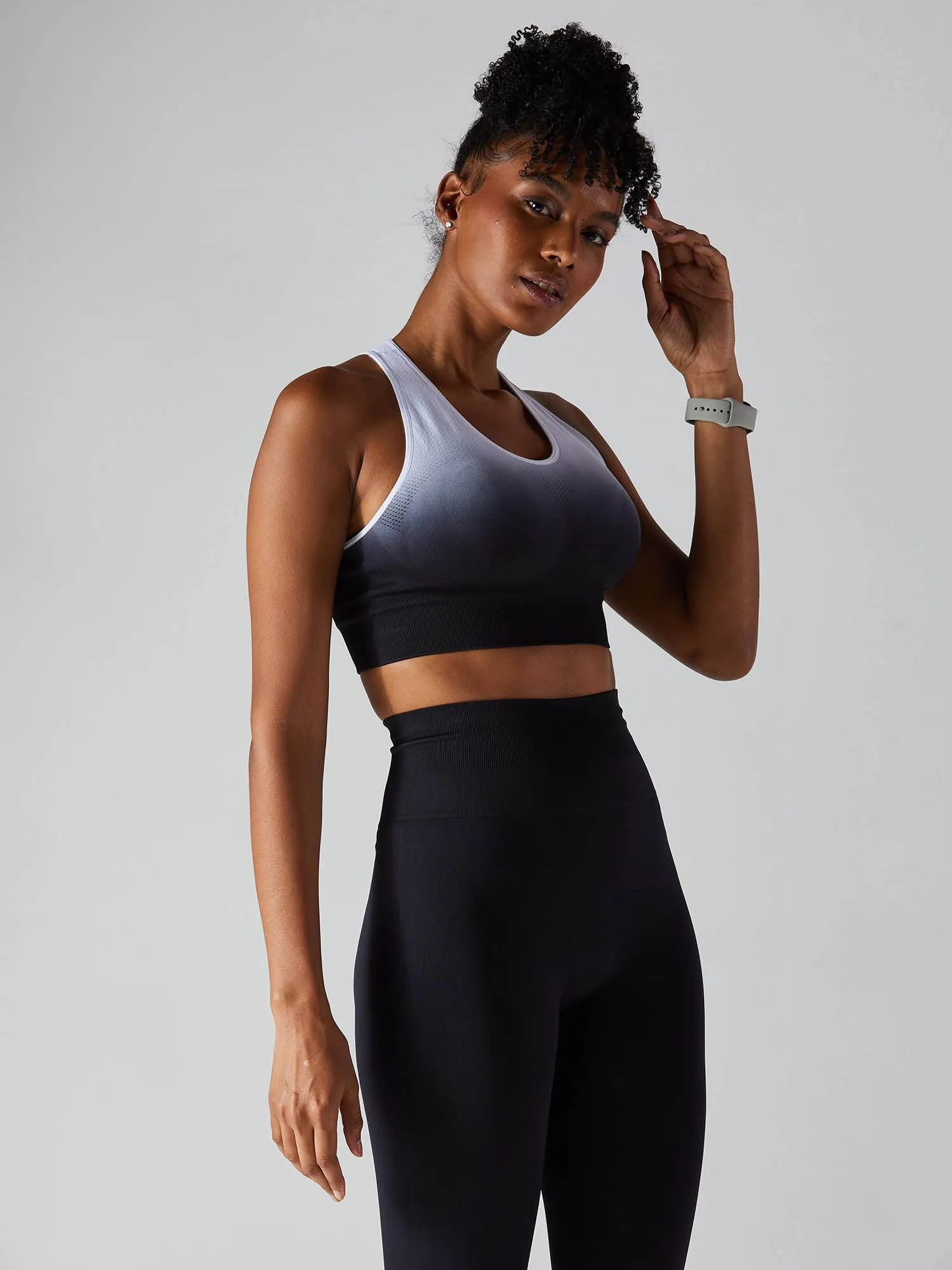 Black Beyond 'Hue' Sports Bra