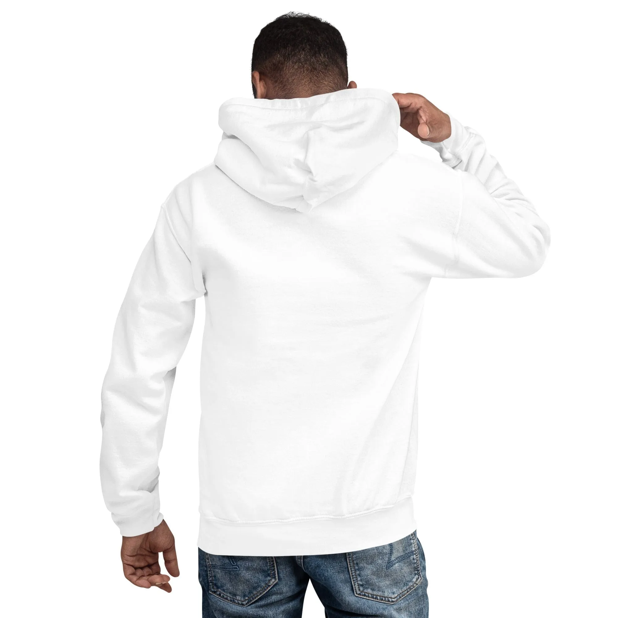Black Husband Unisex Hooded Sweatshirt