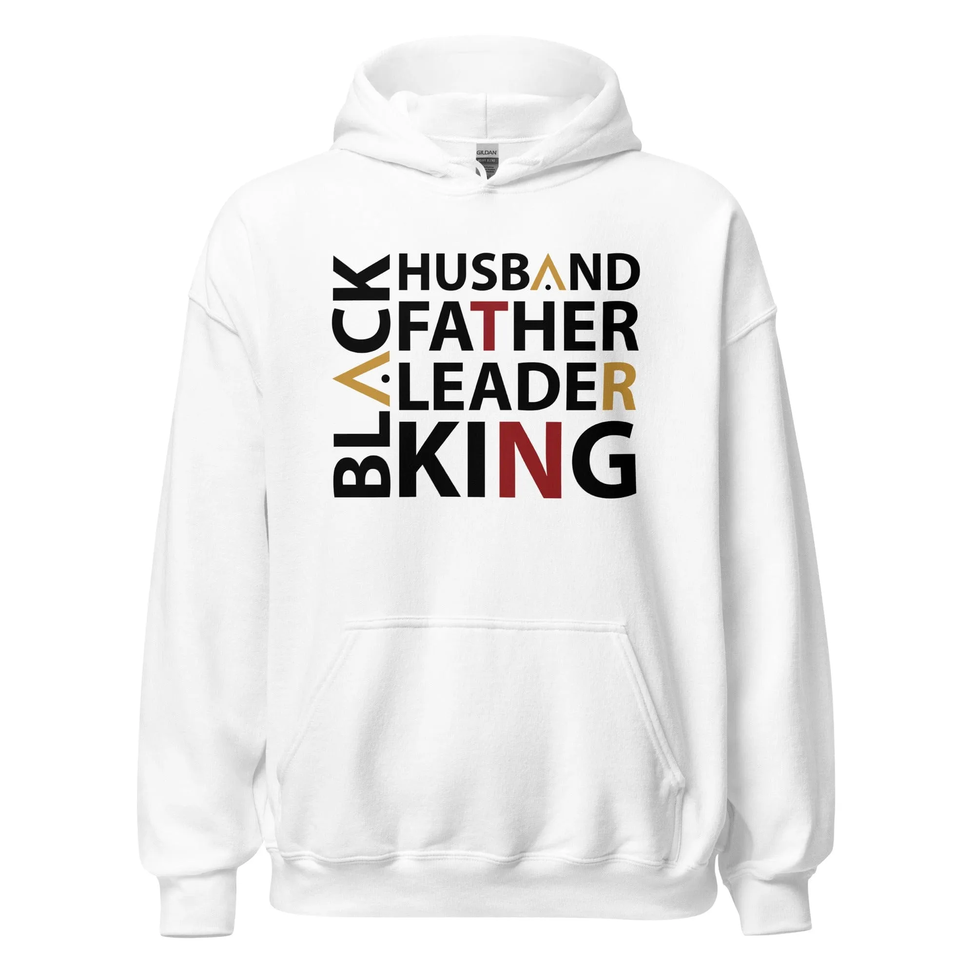 Black Husband Unisex Hooded Sweatshirt