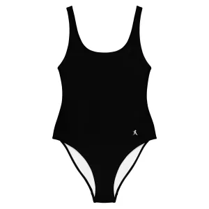 Black One-Piece Swimsuit